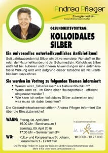 Kolloidales Silber Vortrag 08.04.2016